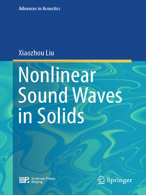 cover image of Nonlinear Sound Waves in Solids